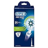 Oral-B PRO 600 CrossAction - Cepillo de dientes eléctrico...